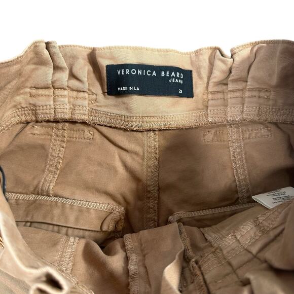 Veronica Beard Women's Karter Straight Leg High Rise Pants Size 25 - Picture 5 of 6